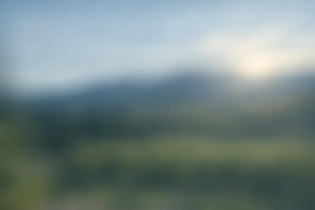 Paisaje de Alfacara desenfocado como adelanto de Villa Vista, aún por descubrir.