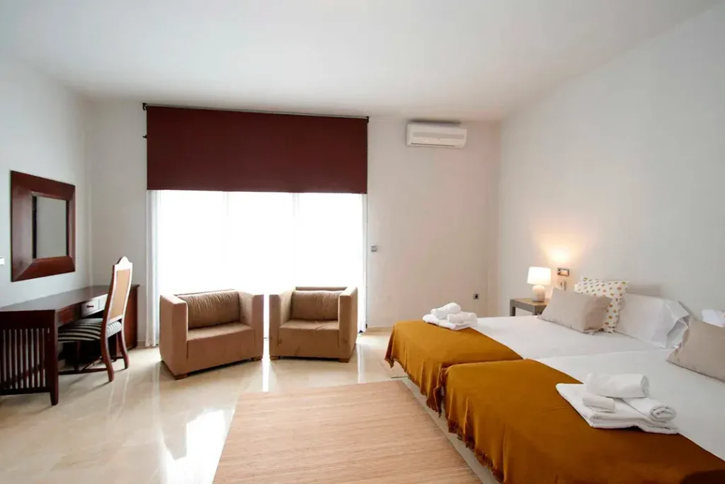 Villa Rural Zen - Dormitorio - Turismo rural de lujo en Málaga