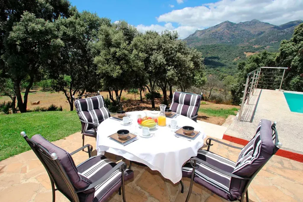 Villa Rural Zen - Casa Rural de Estilo Oriental - Patio