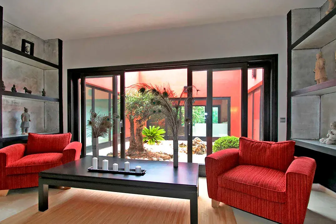Villa Rural Zen - Oriental Style Rural House - Casa Rural de Estilo Oriental - Salón